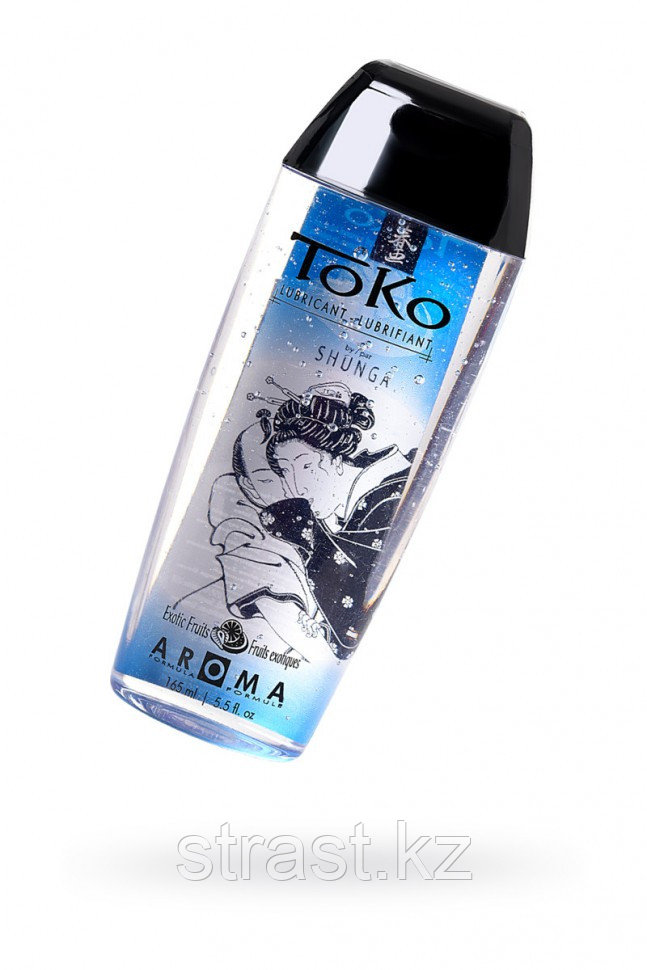 ЛУБРИКАНТ SHUNGA TOKO AROMA НА ВОДНОЙ ОСНОВЕ, СО ВКУСОМ ЭКЗОТИЧЕСКИХ ФРУКТОВ, 165 МЛ