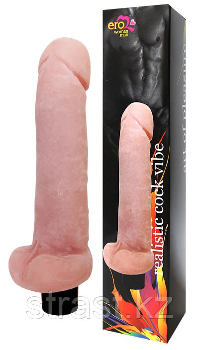 ФАЛЛОИМИТАТОР С ВИБРАЦИЕЙ "REALISTIC COCK VIBE" L 218 мм D 36 мм арт. EE-10059