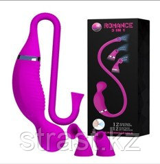 Инновационный вибратор Romance 3 в 1