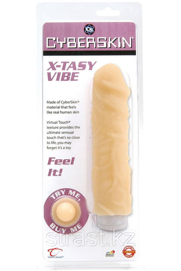 Реалистичный вибратор CyberSkin® X-Tasy Vibe