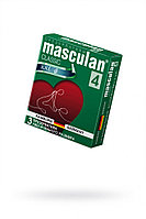 Презервативы увеличенного размера Masculan Classic 4, XXL (в уп.3 шт. розовые)