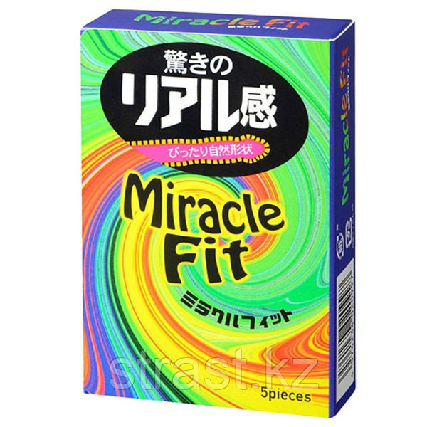 Презервативы SAGAMI Miracle Fit 5шт