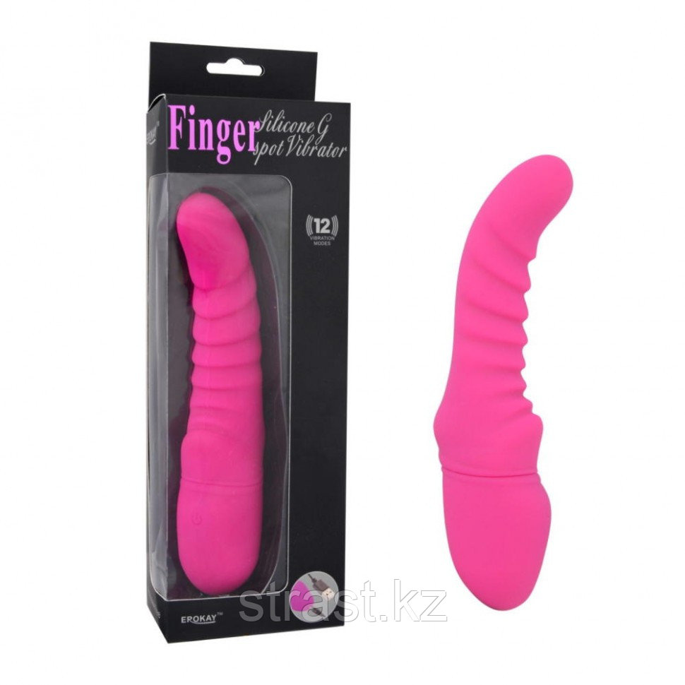 ВИБРАТОР RECHARGEABLE G CURVE PINK