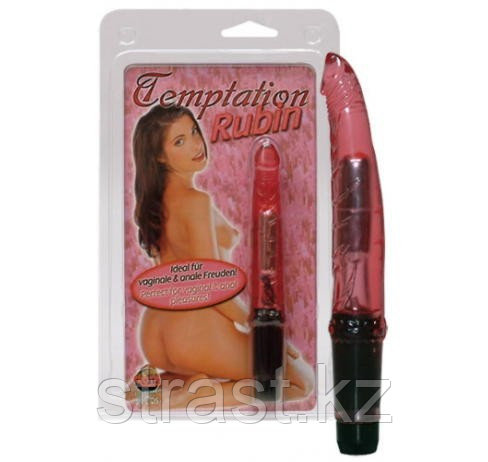 Вибратор анальный TEMPTATION RUBIN