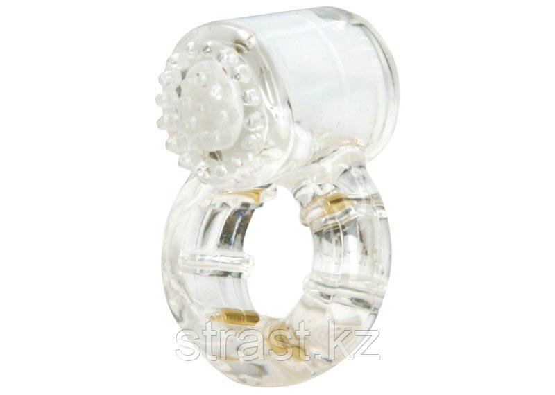 Эрекционное кольцо с вибрацией Climax® Gems™ Quartz Ring