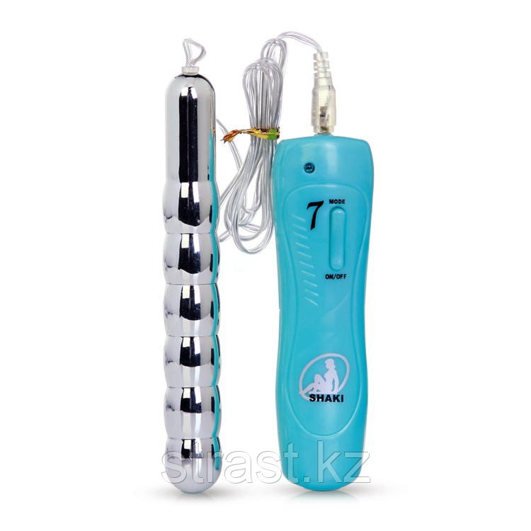 Silver beaded vibrator