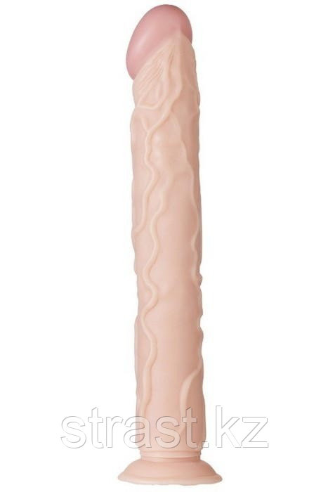 Фаллоимитатор реалистик Dream Toys Flesh XL с мощной присоской, 33 см