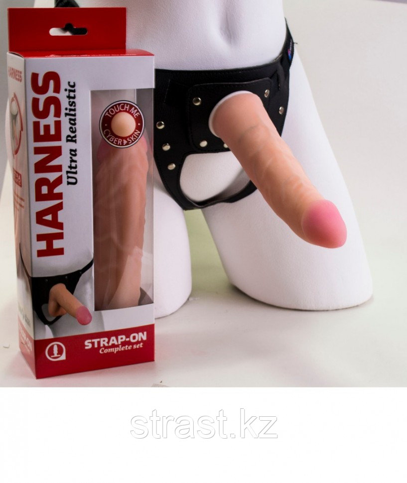 СТРАПОН НА ТРУСИКАХ "HARNESS" L 180 мм D 42 мм арт. 731103