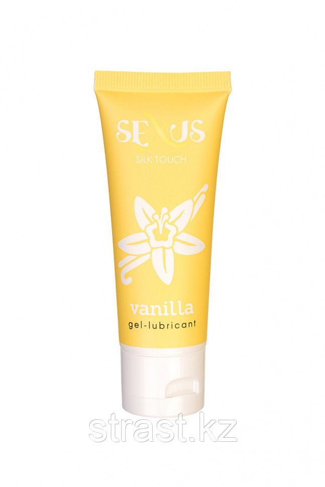 ГЕЛЬ-ЛУБРИКАНТ SEXUS НА ВОДНОЙ ОСНОВЕ С АРОМАТОМ ВАНИЛИ SILK TOUCH VANILLA, 50 МЛ