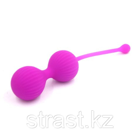 Фиолетовые двойные вагинальные шарики