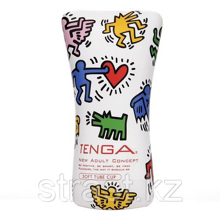 Мастурбатор Keith Haring Soft Tube Cup (Tenga)