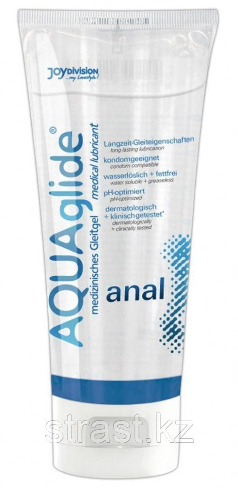 AQUAGLIDE ANAL 100МЛ АНАЛЬНАЯ СМАЗКА НА ВОДНОЙ ОСНОВЕ