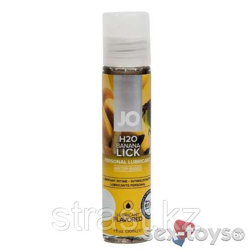 Оральный лубрикант System JO - H2O Flavored Banana Lick (30 мл)
