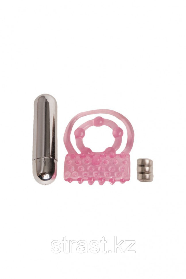 ВИБРОНАСАДКА TOYFA, TPE, РОЗОВЫЙ, 3 СМ АРТ.888015, фото 1