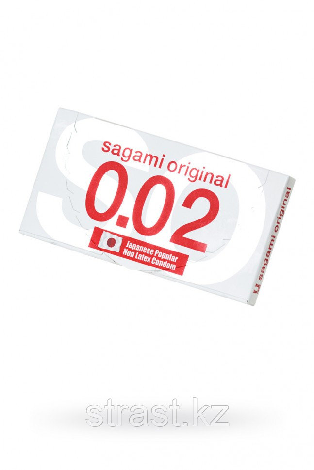 ПРЕЗЕРВАТИВЫ SAGAMI ORIGINAL 0.02 УЛЬТРАТОНКИЕ,ГЛАДКИЕ №2