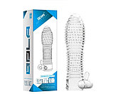 Гелевая насадка с вибрацией BOLA, фото 2