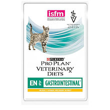 PRO PLAN® VETERINARY DIETS EN Gastrointestinal, для кошек при проблемах ЖКТ, с курицей, пауч 85гр.