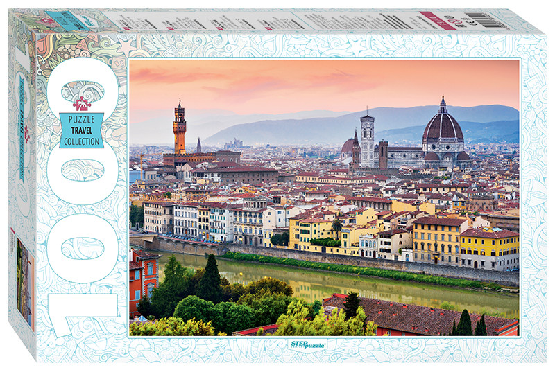 Step Puzzle: пазл 1000 деталей "Италия. Флоренция"