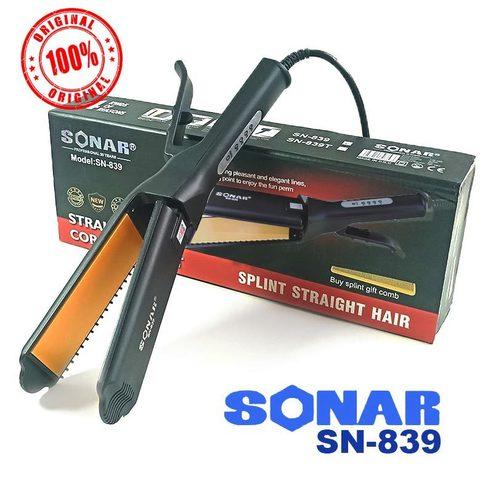 Утюжок-выпрямитель быстрого нагревания для волос SONAR с керамическими пластинами