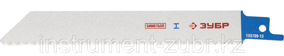 Полотно ЗУБР "ЭКСПЕРТ" S922EF для сабельной эл. ножовки Bi-Met,тонколист,профил металл, нерж.сталь,цв. металл, фото 2