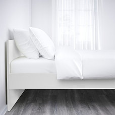 Кровать каркас БРИМНЭС белый 140х200 Лурой ИКЕА, IKEA, фото 3