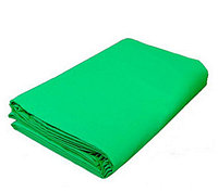 Студийный тканевый зеленый фон - хромакей 5 м × 2,3 м