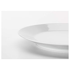 ИКЕА/365+ Тарелка, белый, 20 см, фото 3