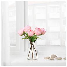 СМИККА Цветок искусственный, Пион, розовый, 30 см, фото 3