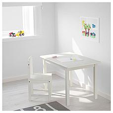 СУНДВИК Детский стул, белый, фото 2