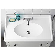 РЭТТВИКЕН Одинарная раковина, белый, 82x49x6 см, фото 3