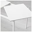 ВАНГСТА Раздвижной стол, белый, 120/180x75 см, фото 4