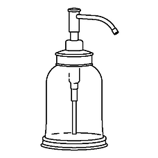 БАЛУНГЕН Дозатор для жидкого мыла, хромированный, фото 2