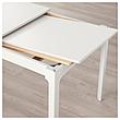 ЭКЕДАЛЕН Раздвижной стол, белый, 120/180x80 см, фото 3