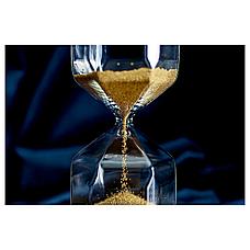 ТИЛЛСЮН Декоративные песочные часы, прозрачное стекло, 16 см, фото 3