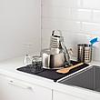 НЮХОЛИД Коврик для сушки посуды, темно-серый, 44x36 см, фото 3