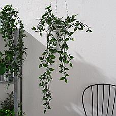 ФЕЙКА Искусственное растение в горшке, д/дома/улицы, подвесной, 9 см, фото 2