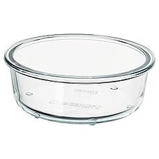 ИКЕА/365+ Контейнер для продуктов, круглой формы, стекло, 400 мл, фото 2