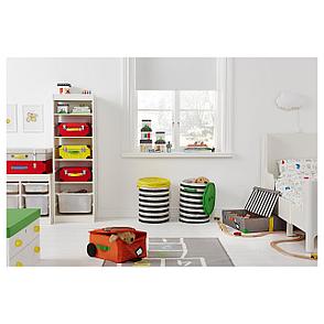 ФЛЮТТБАР Чемодан для игрушек, бирюзовый, 57x35x28 см, фото 2