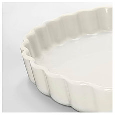 ВАРДАГЕН Форма для открытого пирога, белый с оттенком, 32 см, фото 2