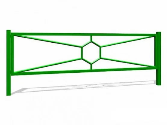 Ограждение металлическое