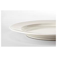 ВАРДАГЕН Тарелка десертная, белый с оттенком, 21 см, фото 3