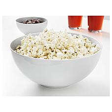 ИКЕА/365+ Миска, с округлыми стенками белый, 22 см, фото 2
