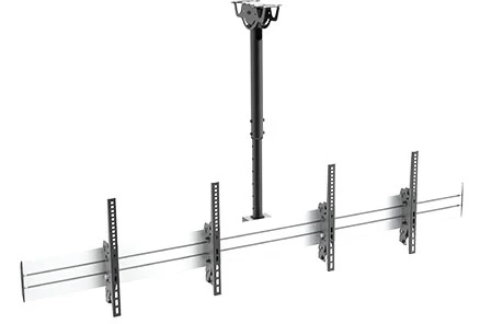 Крепление для видеопанелей потолочное  Brateck LVC02-246TS-01