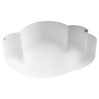 Светильник потолочный ИЛЛЕСТА белый ИКЕА, IKEA, фото 1