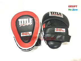Боксерские лапы Title MMA Gel (кожа)