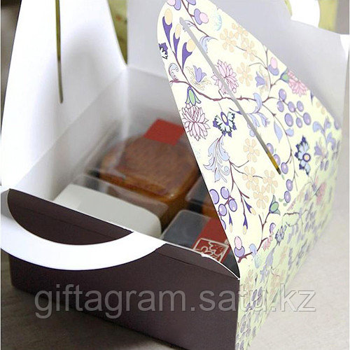 Подарочная коробка, бонбоньерка "Summer" сирень - фото 4 - id-p79707493