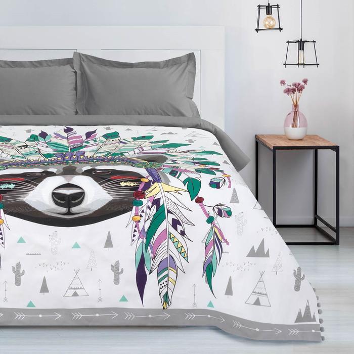 Покрывало "Этель" Indian style, 200*215 см, хлопок