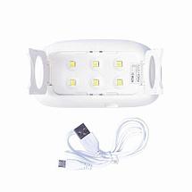 Лампа LED для маникюра/педикюра складная LuazON LUF-12 с питанием от USB (Белый), фото 5