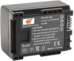 Аккумуляторы BP-808/809 от DSTE для Canon XA10 XA20 XA25 HF-G30 (дубликат), фото 2