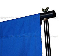 Студийный тканевый синий фон ширина 2.3 м Высота на выбор, фото 2
